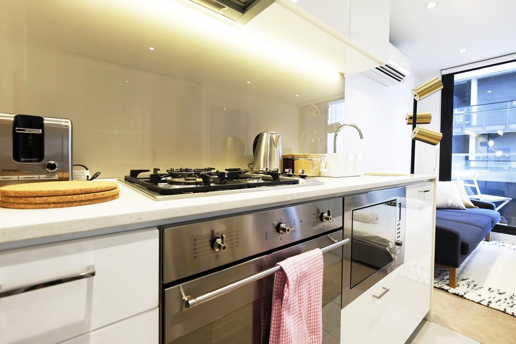 מלבורן Mono Apartments On Franklin Street מראה חיצוני תמונה